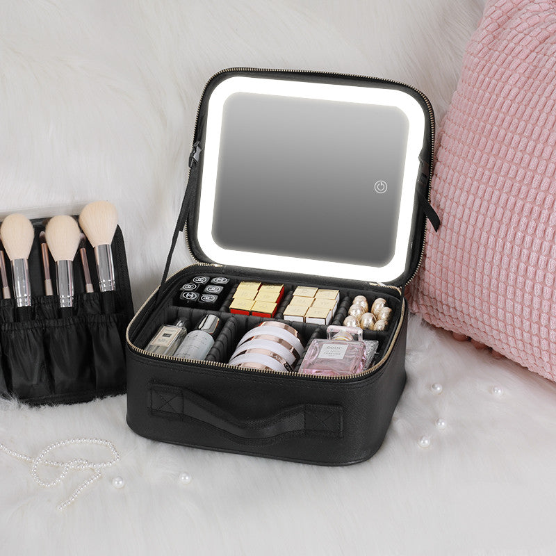LED Cosmetic Bag | Makeup Travel Bag - Premium new from BAGI USA - Just $70! Shop now at BAGI USA