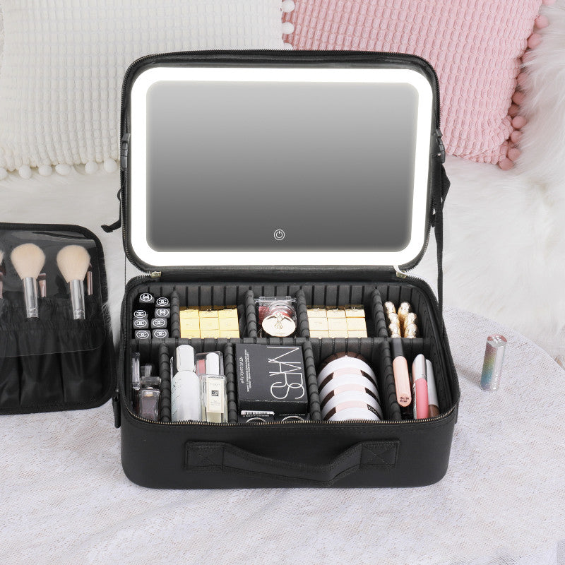 LED Cosmetic Bag | Makeup Travel Bag - Premium new from BAGI USA - Just $70! Shop now at BAGI USA